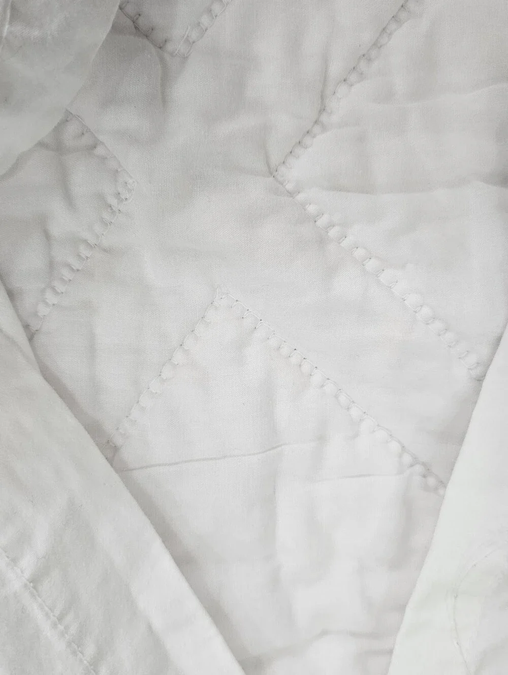 Serena & Lily Pink White Diamond Quilted Cotton Euro Pillow Shams 26x26 Kids